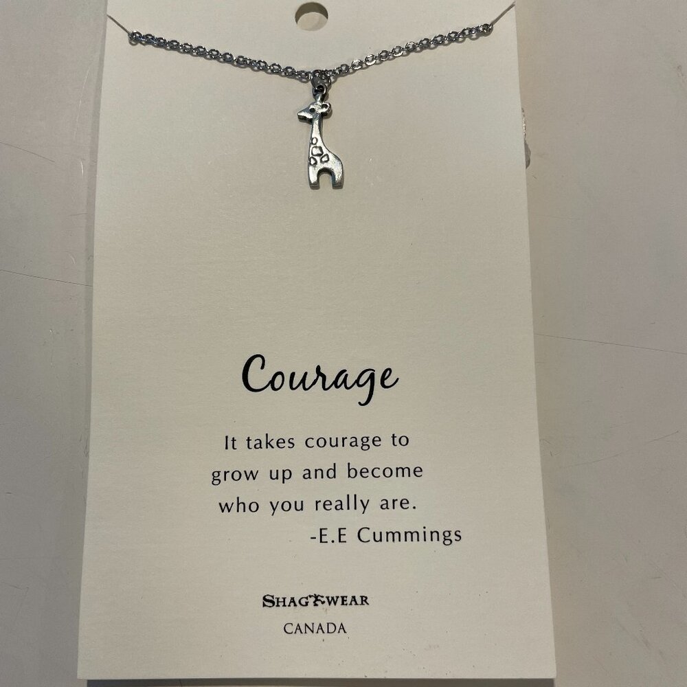 Courage Giraffe Necklace